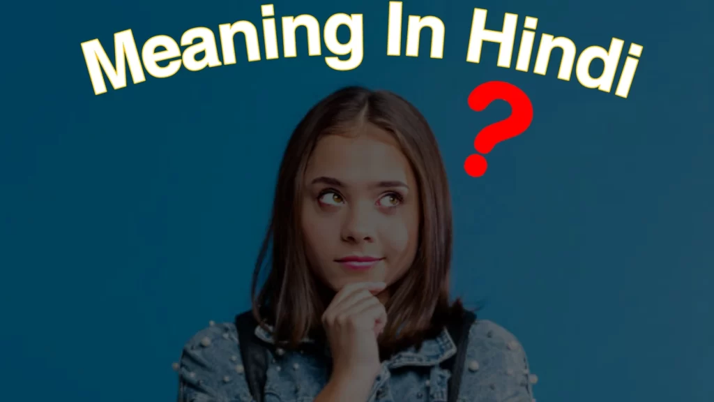 meaning in hindi